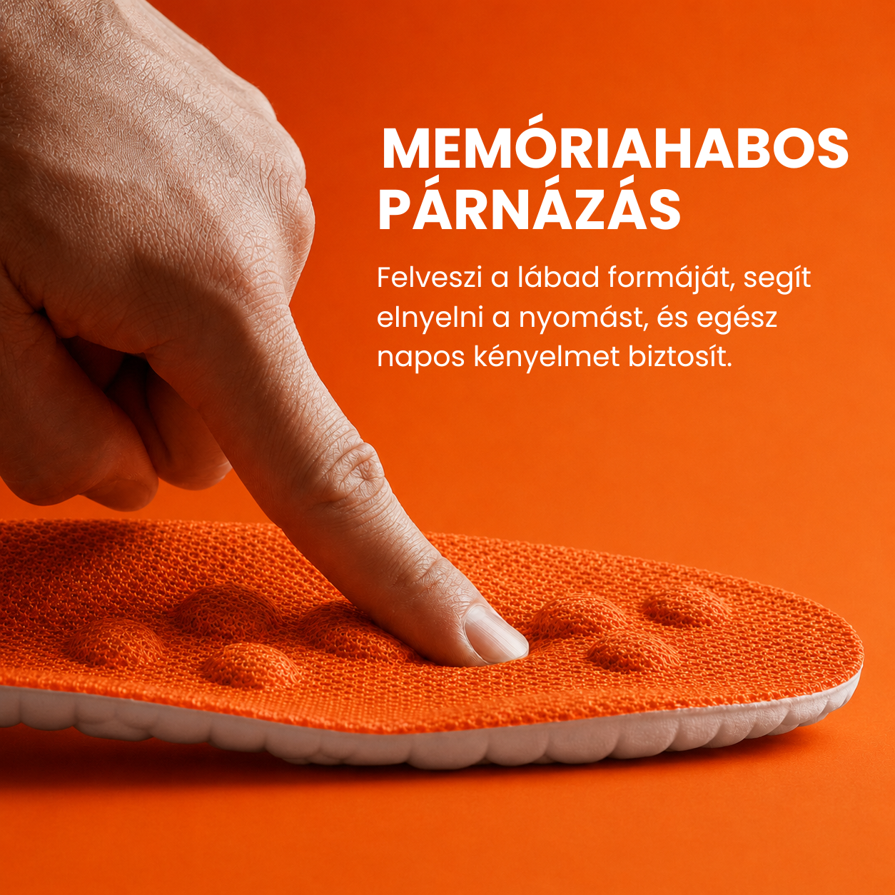 Memóriahabos Talpbetét